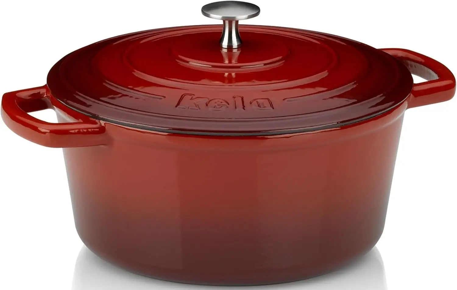 Cratita cu capac Kela Calido 24cm (Red)