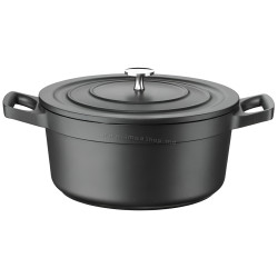 Oala cu capac Pintinox Tradition Pro 2.8L (Black)