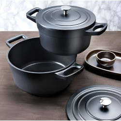 Oala cu capac Pintinox Tradition Pro 2.8L (Black) Thumb