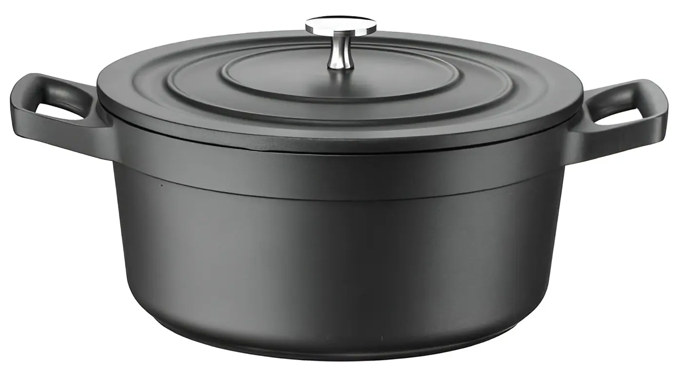 Oala cu capac Pintinox Tradition Pro 35097 (Black)