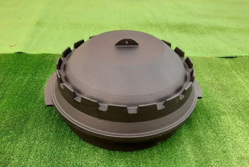 Казан с крышкой Unitehna 121210 (Grey) - 2