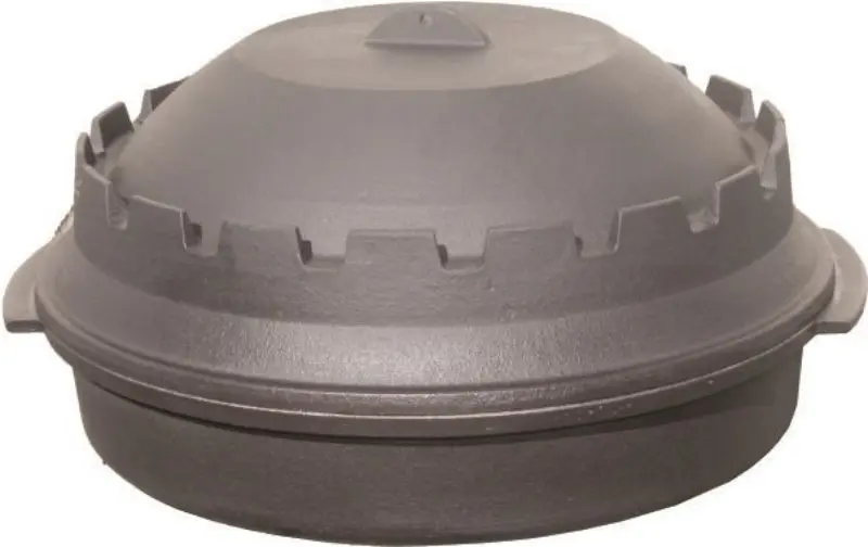 Казан с крышкой Unitehna 121210 (Grey)