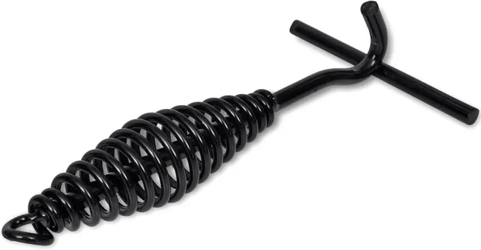 Cazan cu capac VidaXL 41564 (Black)