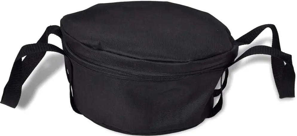 Cazan cu capac VidaXL 41564 (Black)