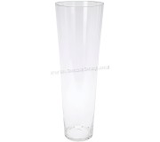 Vaza H&S Cone 50x17cм (Transparent)