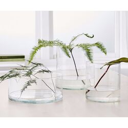 Set de vaze Ikea Cylinder sticla/3buc (Transparent) Thumb