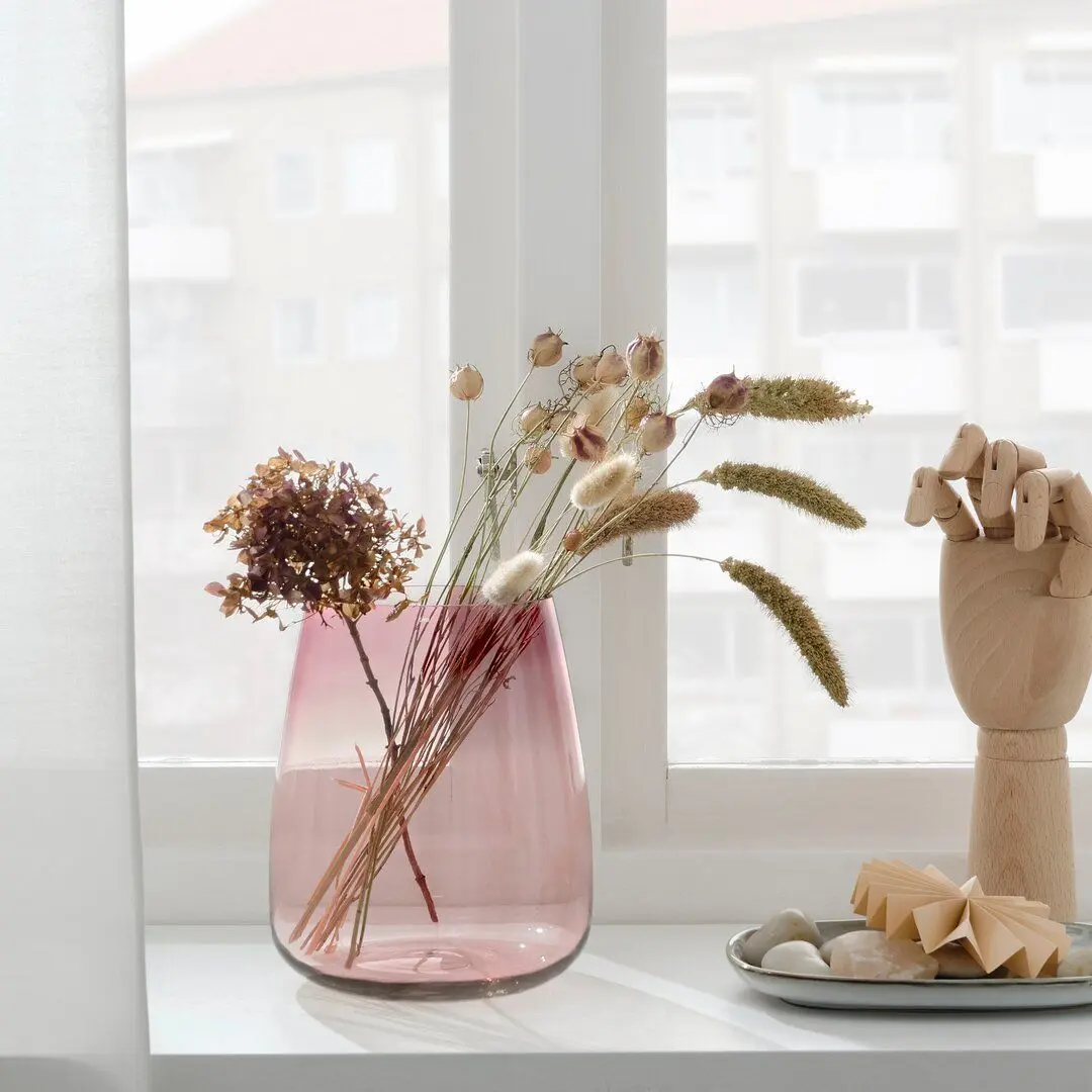 Vaza Ikea Berakna 18cm (Roz Inchis)