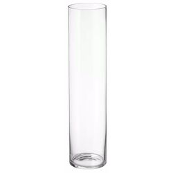 Vaza Ikea Cylinder sticla transparenta 68cm (Transparent)