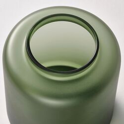Vaza Ikea Konstfull sticla mata 10cm (Verde) Thumb