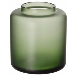 Vaza Ikea Konstfull sticla mata 10cm (Verde)