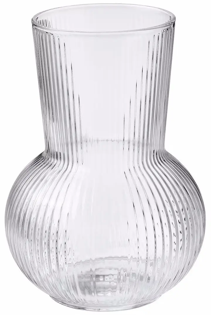 Vaza Ikea Padrag sticla transparenta 17cm (Transparent)