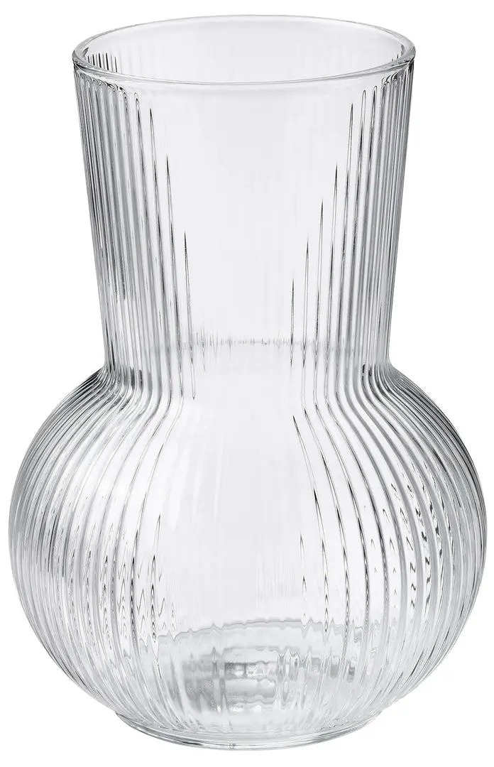 Ваза Ikea Padrag стекло 17cm (Прозрачный)