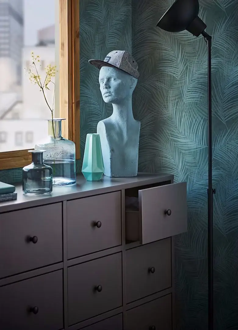 Vaza Ikea Pepparkorn 17cm (Gri)