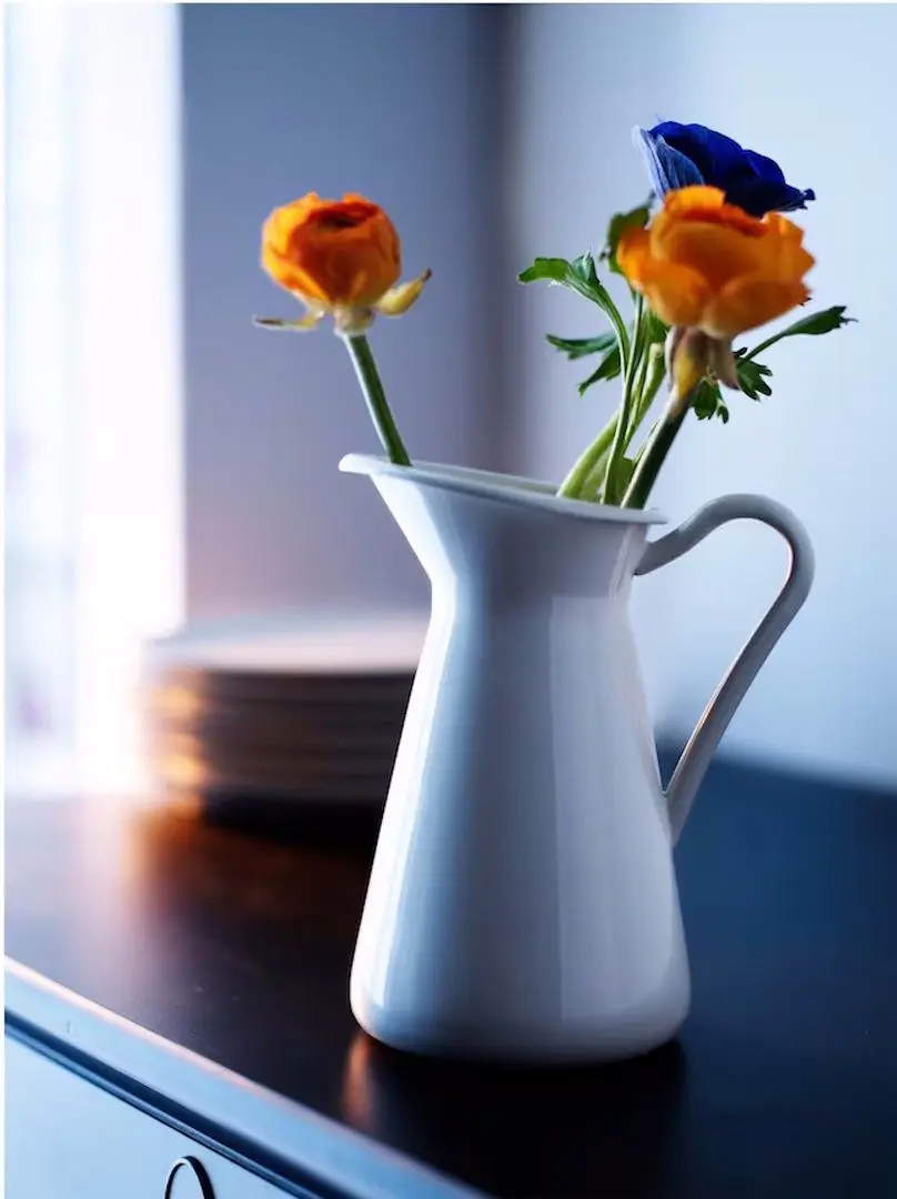 Vaza Ikea Sockerart 16cm (Alb)