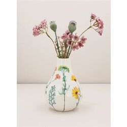 Vaza Spring Flowers Jug 16x18cm (Beige) Thumb