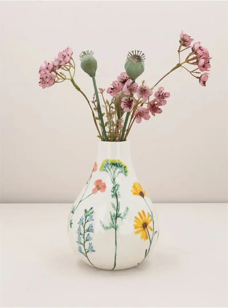 Vaza Spring Flowers Jug 16x18cm (Beige) - 3