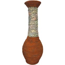 Vaza de gradina Saska Garden 1030050 (Brown/Grey)