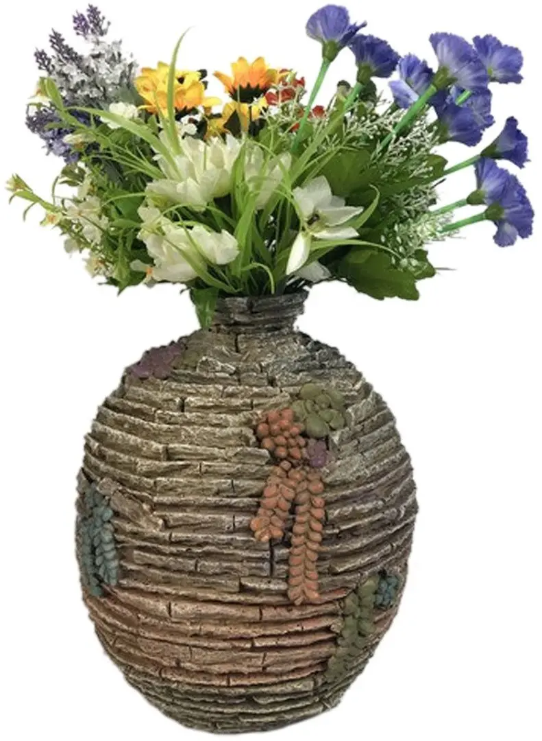 Ваза садовая Saska Garden 1030418 (Grey) - 4