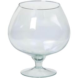 Vaza Cognac Glass 26сm (Transparent)