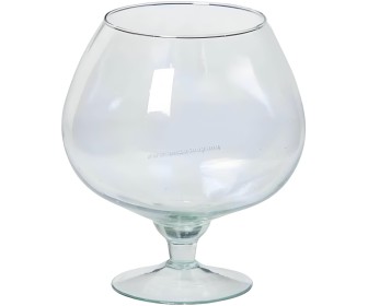 Ваза Store Art Cognac Glass 26сm (Transparent)