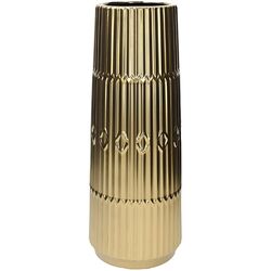 Vaza Tognana Andrea Fontebasso Cer-Amica Oro 41x15cm (Gold)