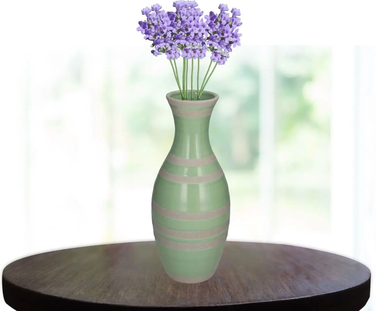 Vaza Tognana Andrea Fontebasso Cer-Amica Rave 38cm (Green) - 2