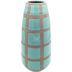 Ваза Tognana Andrea Fontebasso Cer-Amica Rave Check 35cm (Blue)