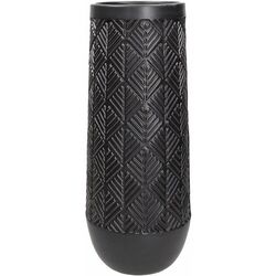 Vaza Tognana Andrea Fontebasso Cer-Amica Zimbabwe 42x17cm (Black)
