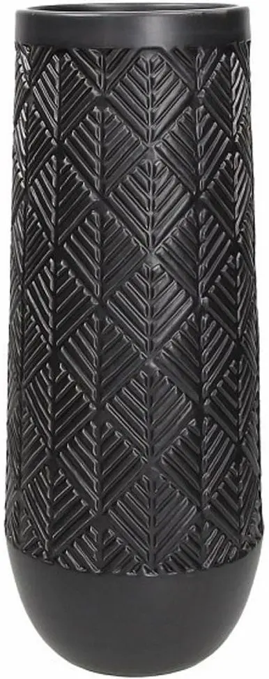 Ваза Tognana Andrea Fontebasso Cer-Amica Zimbabwe 42x17cm (Black)
