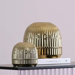 Vaza Tognana Andrea Fontebasso Oro 25x23 см (Gold) Thumb