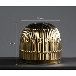 Vaza Tognana Andrea Fontebasso Oro 25x23 см (Gold) Thumb