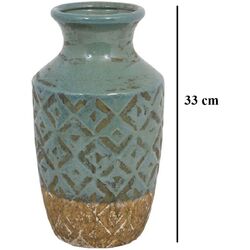 Vaza Tognana Andrea Fontebasso Tuscany Amphora 33cm (Green) Thumb