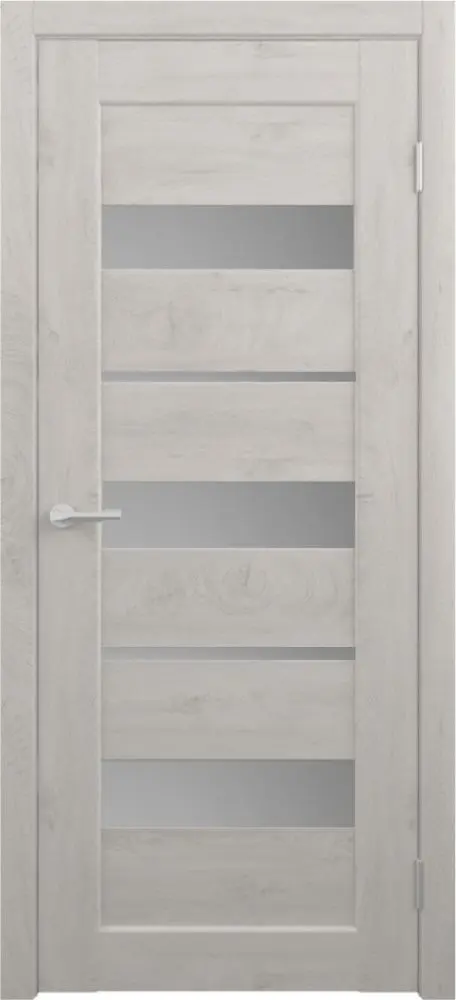 Usa de interior Luxdoors Alians Boston Sticla Mat Telescopic 600mm (Snow Oak)