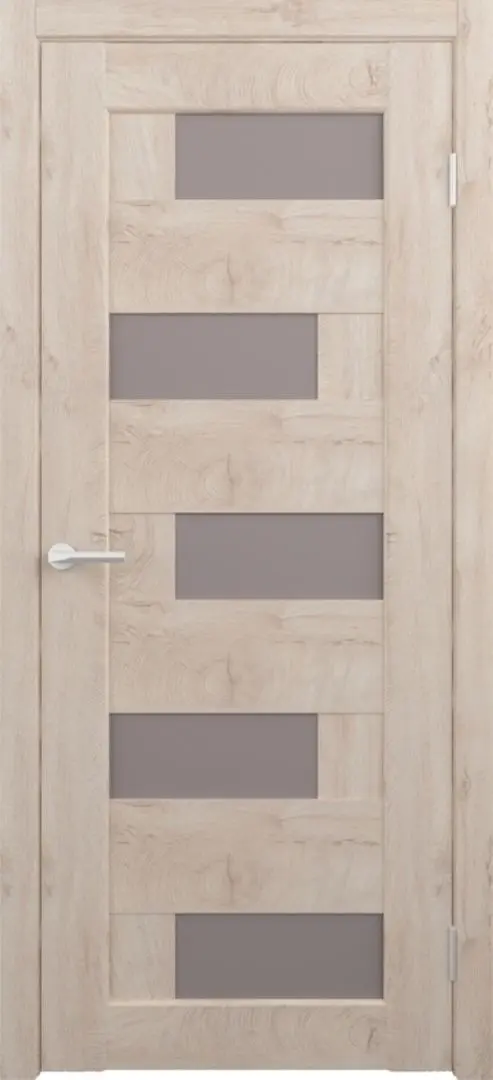 Usa de interior Luxdoors Alians Gavana Sticla Mat Bronz Telescopic 700mm (Golden Oak)