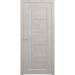 Usa de interior Luxdoors Alians Mehico Sticla Mat Telescopic 600mm (Snow Oak)