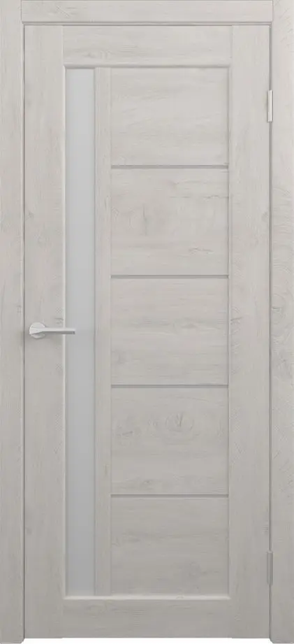 Usa de interior Luxdoors Alians Mehico Sticla Mat Telescopic 600mm (Snow Oak)