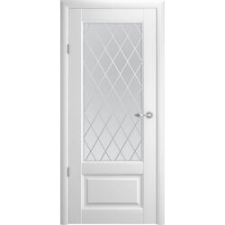Usa de interior Luxdoors Galeria Ermitaj-1 600mm (White/Glass)