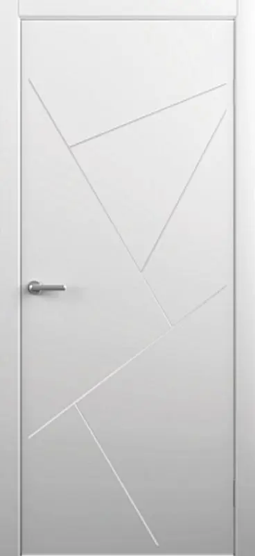 Межкомнатная дверь Luxdoors Геометрия Тау 900мм (Белый)