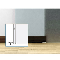 Дверь раздвижная Homcom B70-005 900mm (Transparent) Thumb