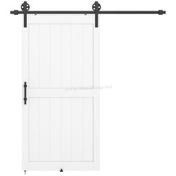 Дверь раздвижная Homcom B70-075V83WT (White)