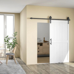 Дверь раздвижная Homcom B70-075V83WT (White) Thumb