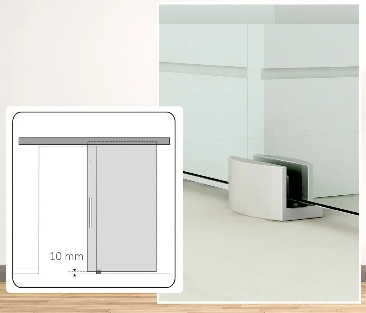 Usa glisanta Homcom E7-0017 775mm (Silver/Matte)