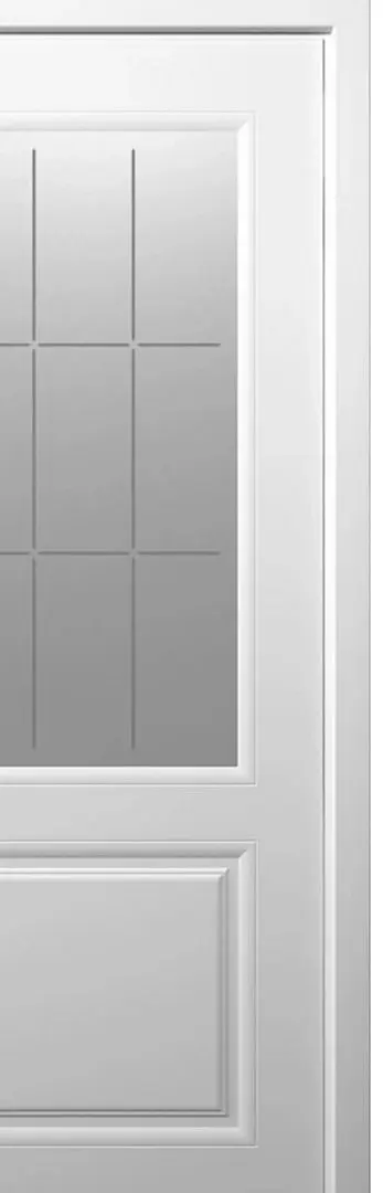 Usa de interior Luxdoors Paint 2 Topaz Telescopic Right 700mm (White)