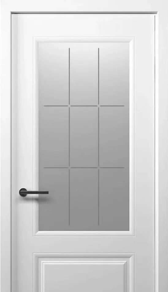 Usa de interior Luxdoors Paint 2 Topaz Telescopic Right 900mm (White)