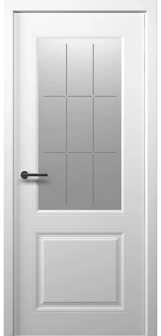 Usa de interior Luxdoors Paint 2 Topaz Telescopic Right 900mm (White)