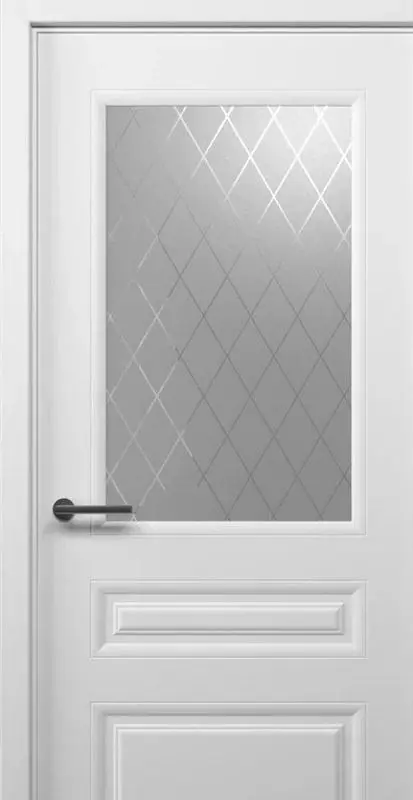 Usa de interior Luxdoors Paint 3 Rubin Telescopic Right 900mm (White)