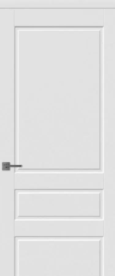 Межкомнатная дверь Luxdoors Paint 5 Глухая Telescopic 600мм (Белый)