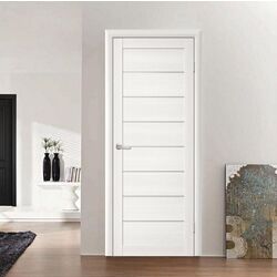 Usa de interior Luxdoors Trend-Doors Trend T-1 Bella Sticla Mat Telescopic 700mm (White Oak) Thumb
