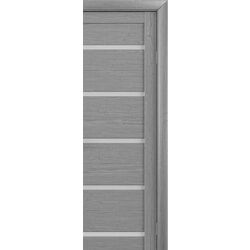 Usa de interior Luxdoors Trend-Doоrs Trend T-2 Flora Sticla Mat Telescopic 600mm (Gray Oak) Thumb