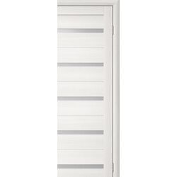 Usa de interior Luxdoors Trend-Doоrs Trend T-2 Flora Sticla Mat Telescopic 700mm (White Oak) Thumb